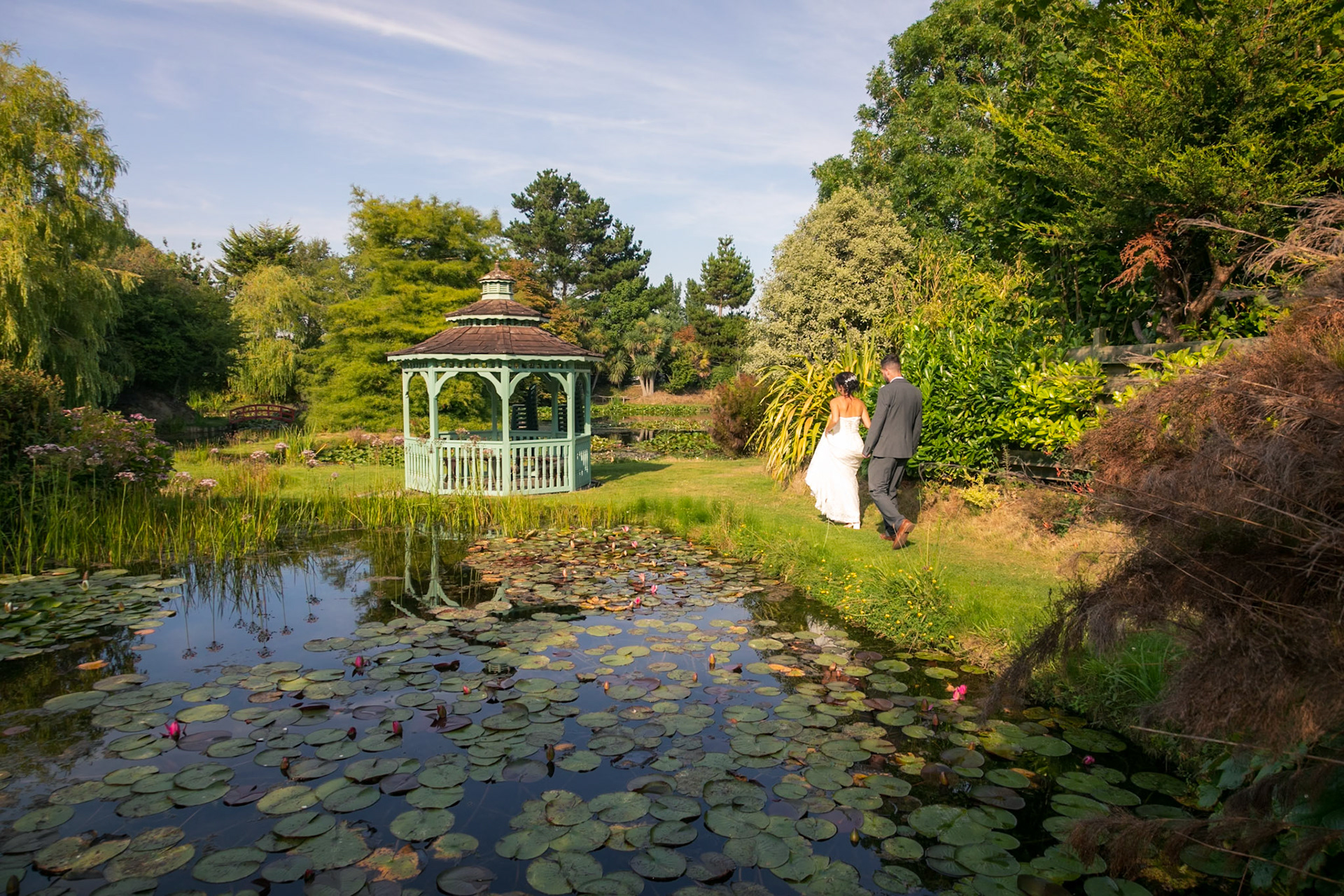 Bennetts Water Gardens Chickerell beautiful Wedding Venue