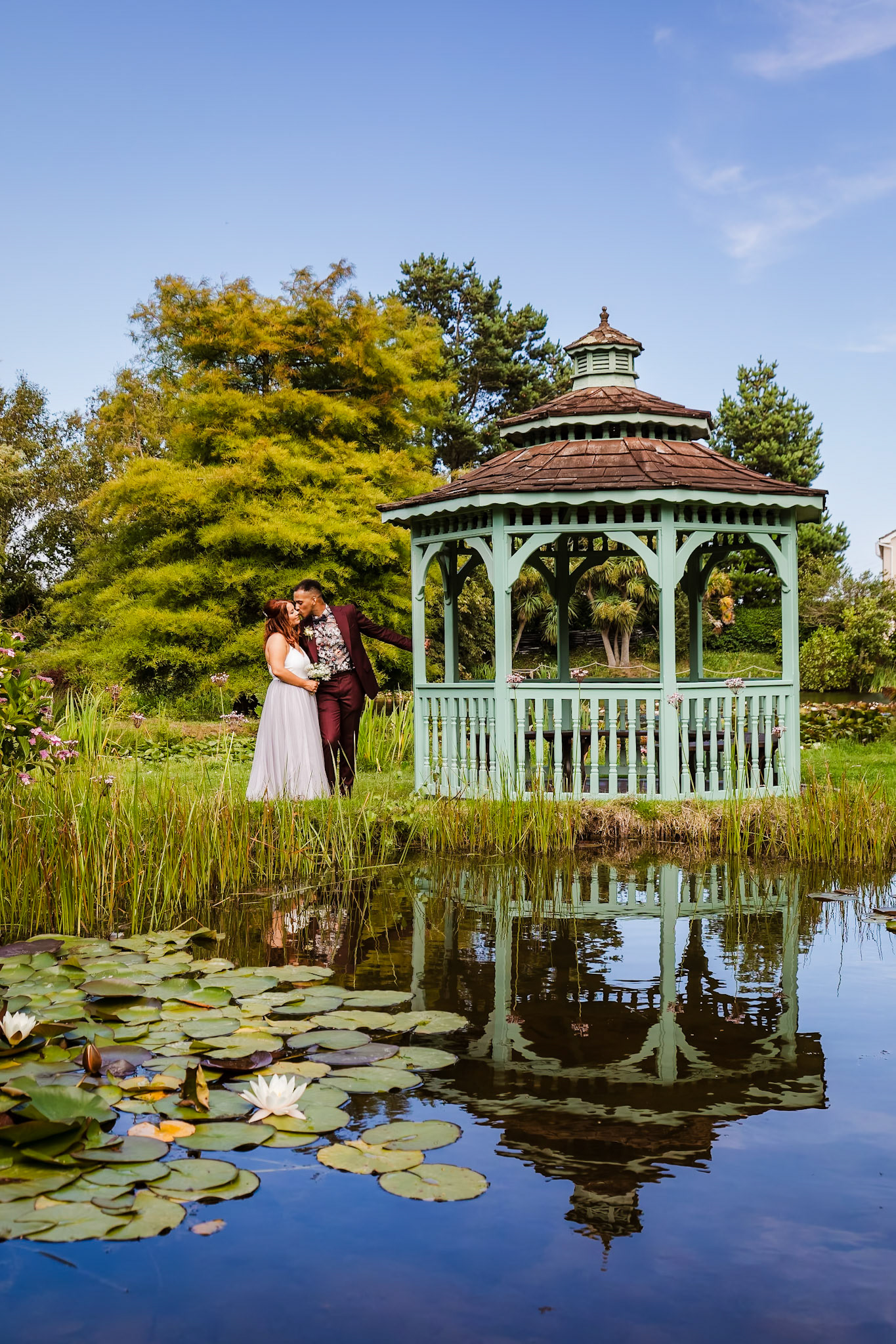 Bennetts Water Gardens Chickerell beautiful Wedding Venue