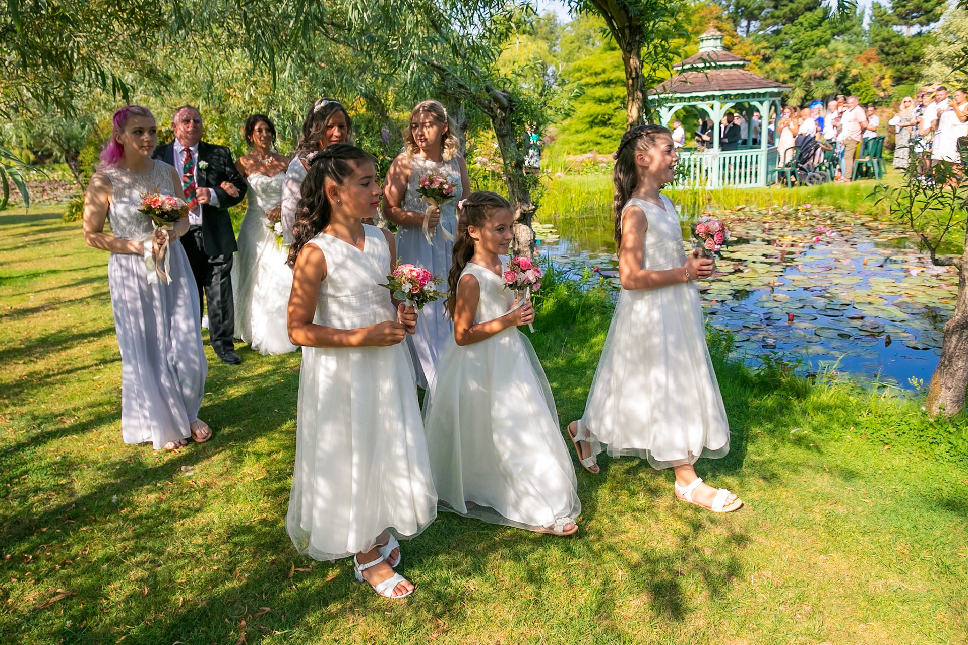 Bennetts Water Gardens Chickerell beautiful Wedding Venue