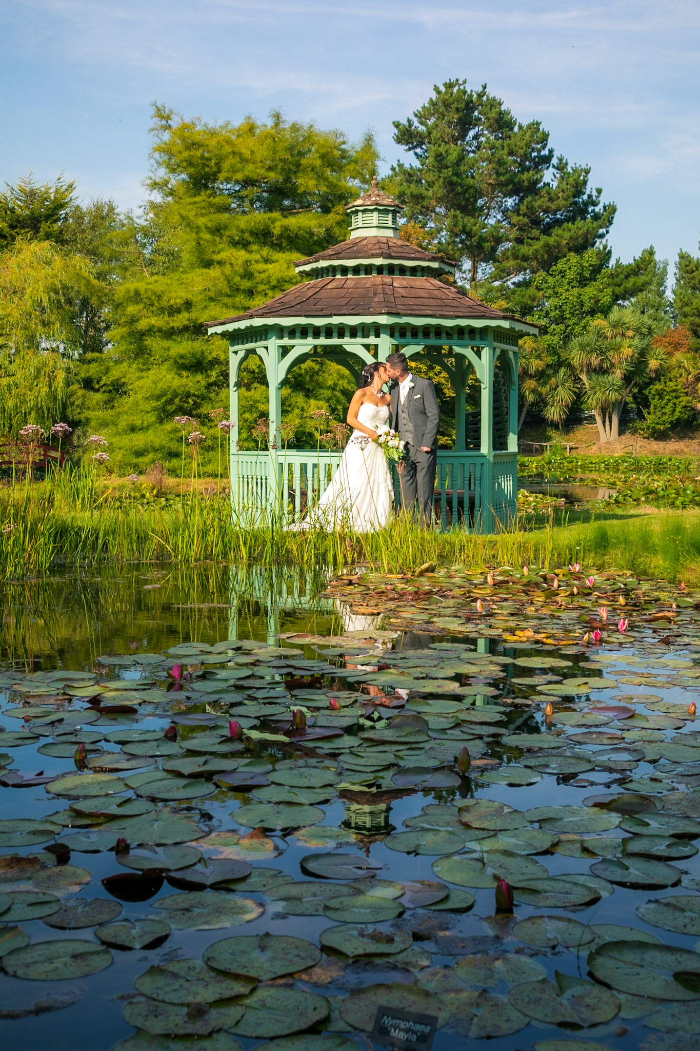 Bennetts Water Gardens Chickerell beautiful Wedding Venue