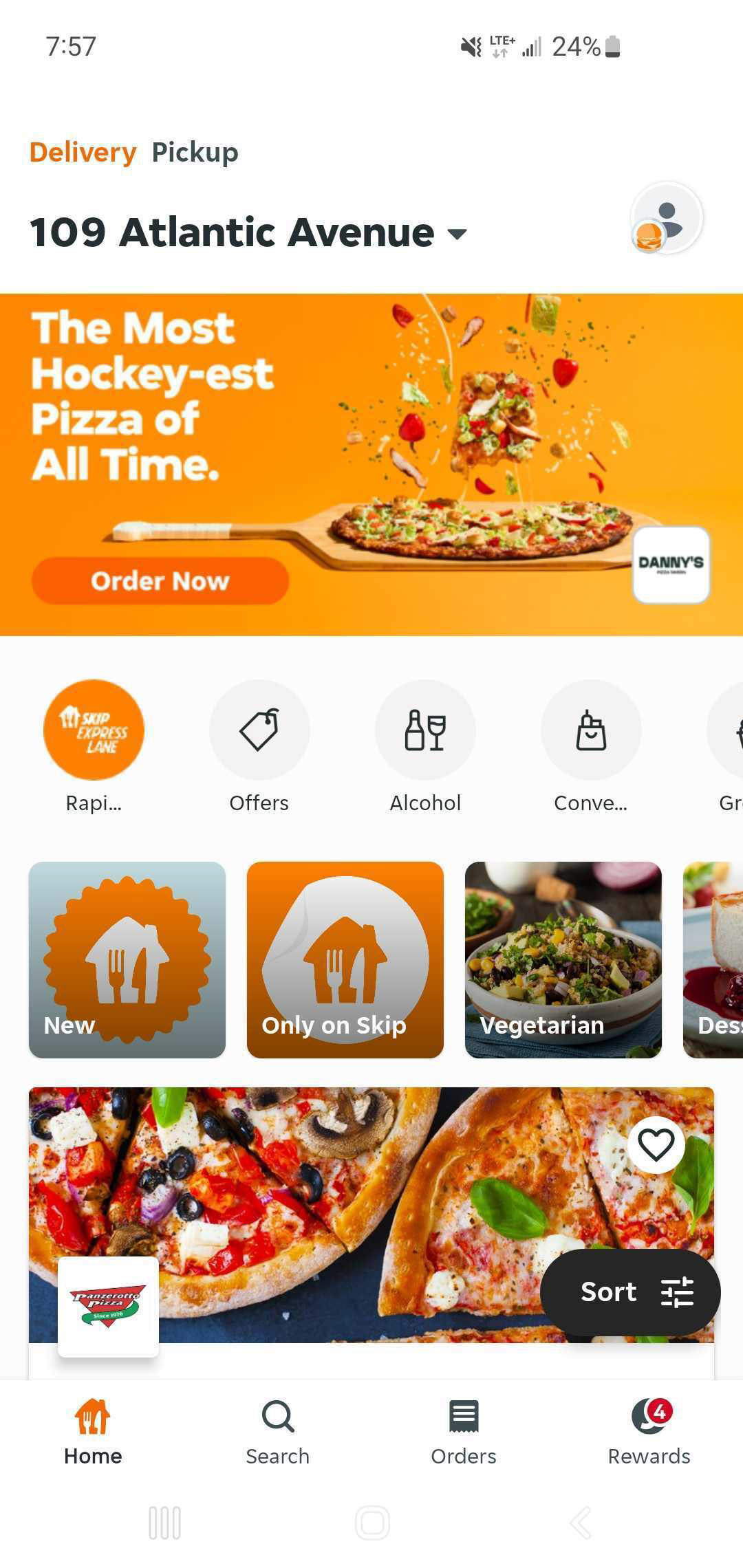 Exclusively on Skip all February long