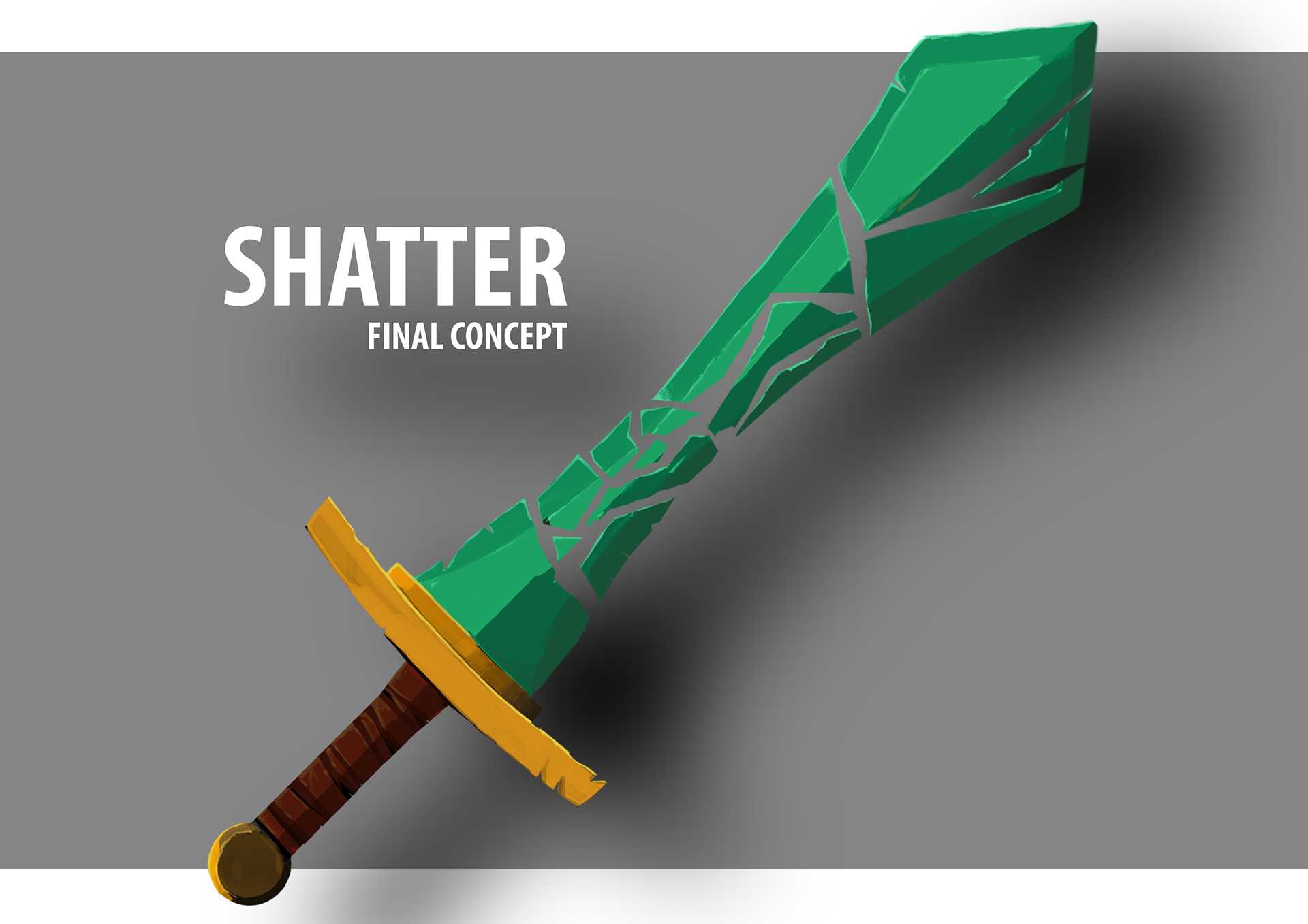 Final Render - Game Weapon Design Brief