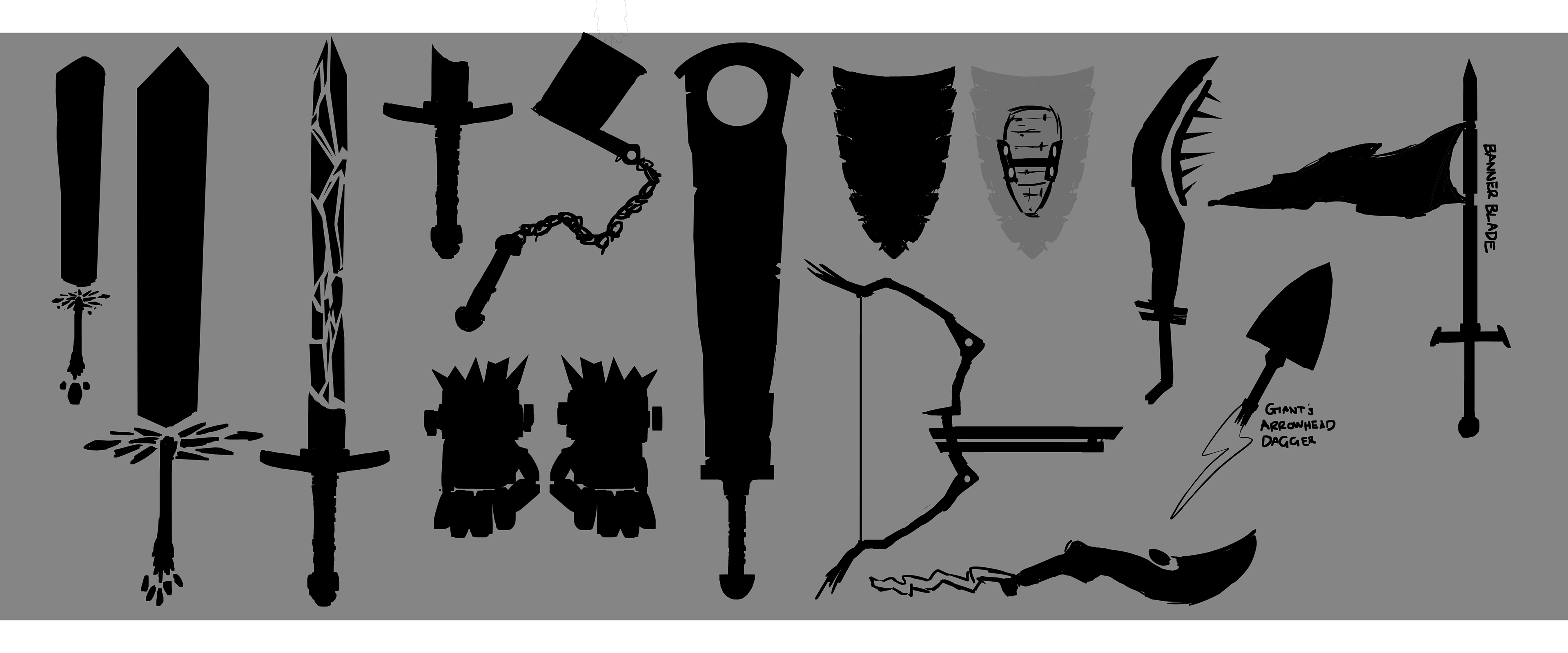 Exploration/Concepts - Game Weapon Design Brief