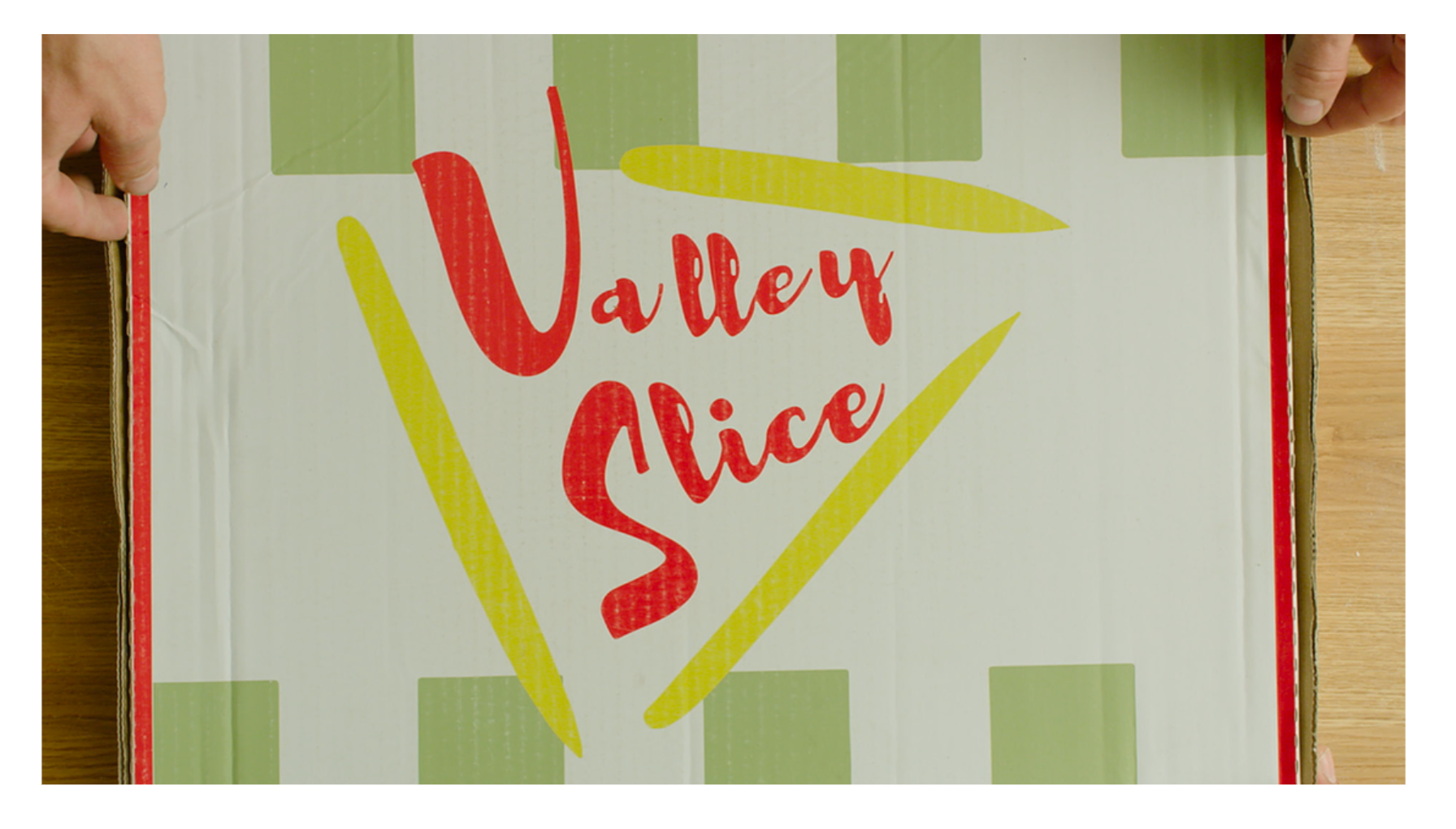 Pizza Box for Upcoming Series "Valley Slice"