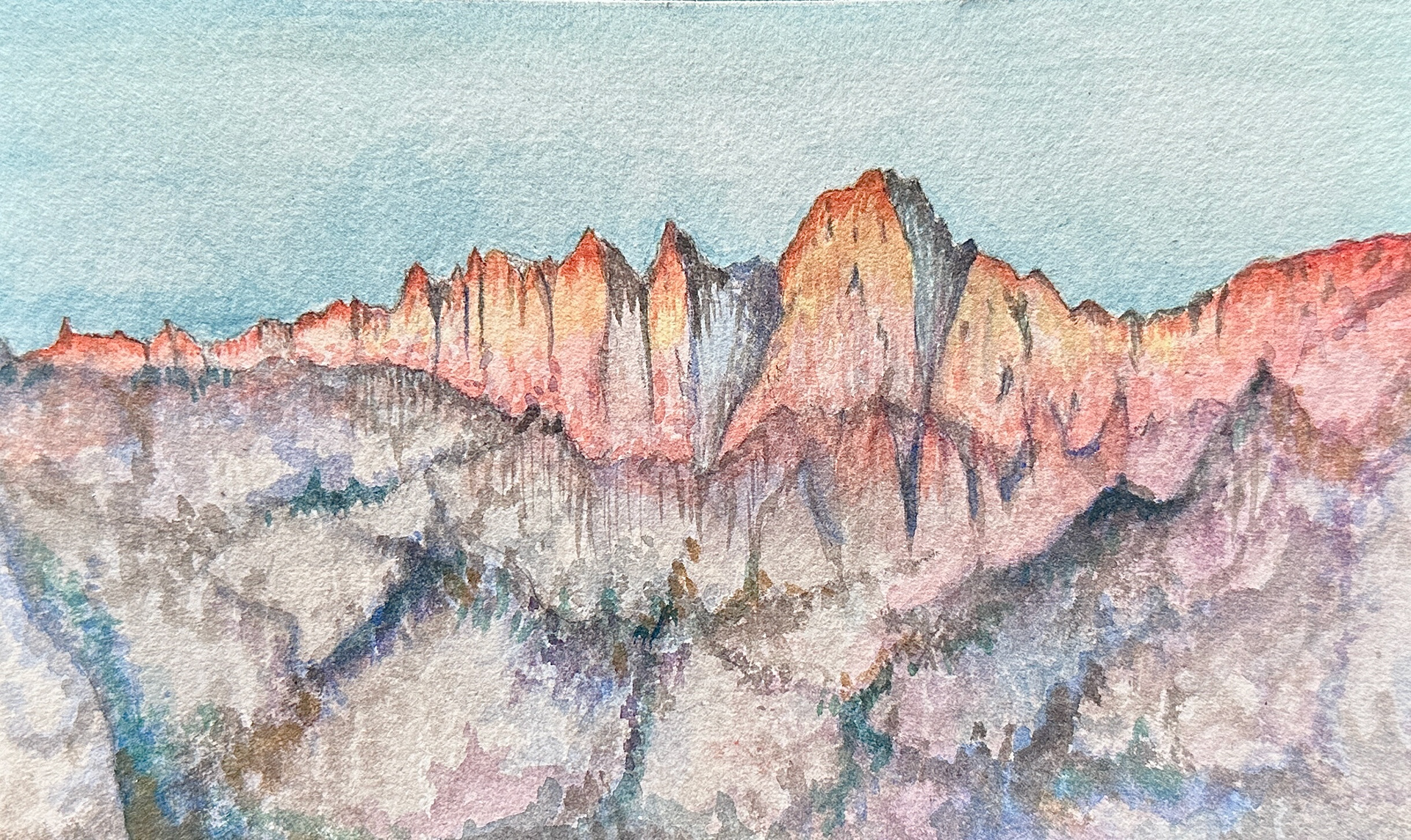 Watercolor, 2023