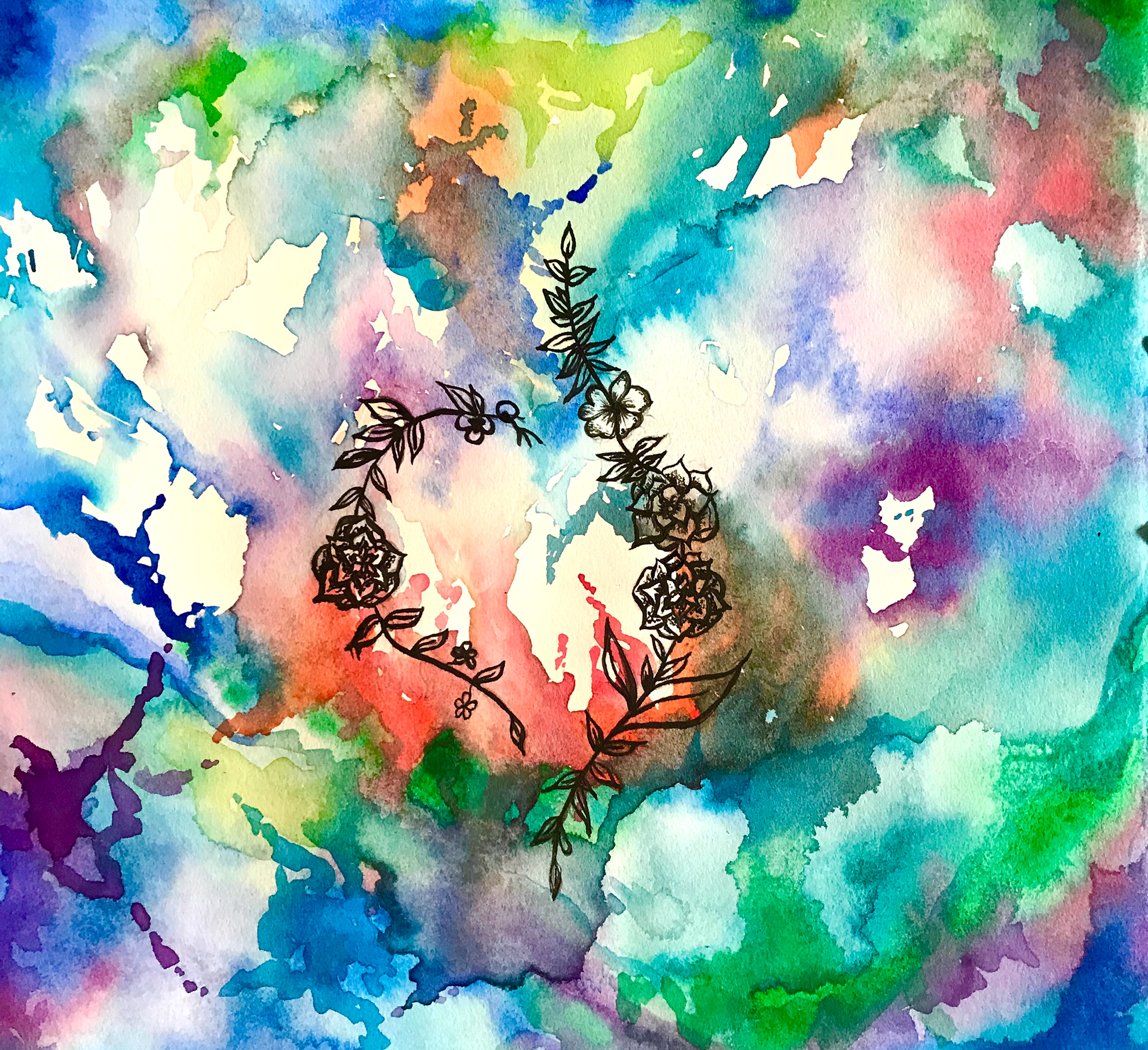 Watercolor, 2018