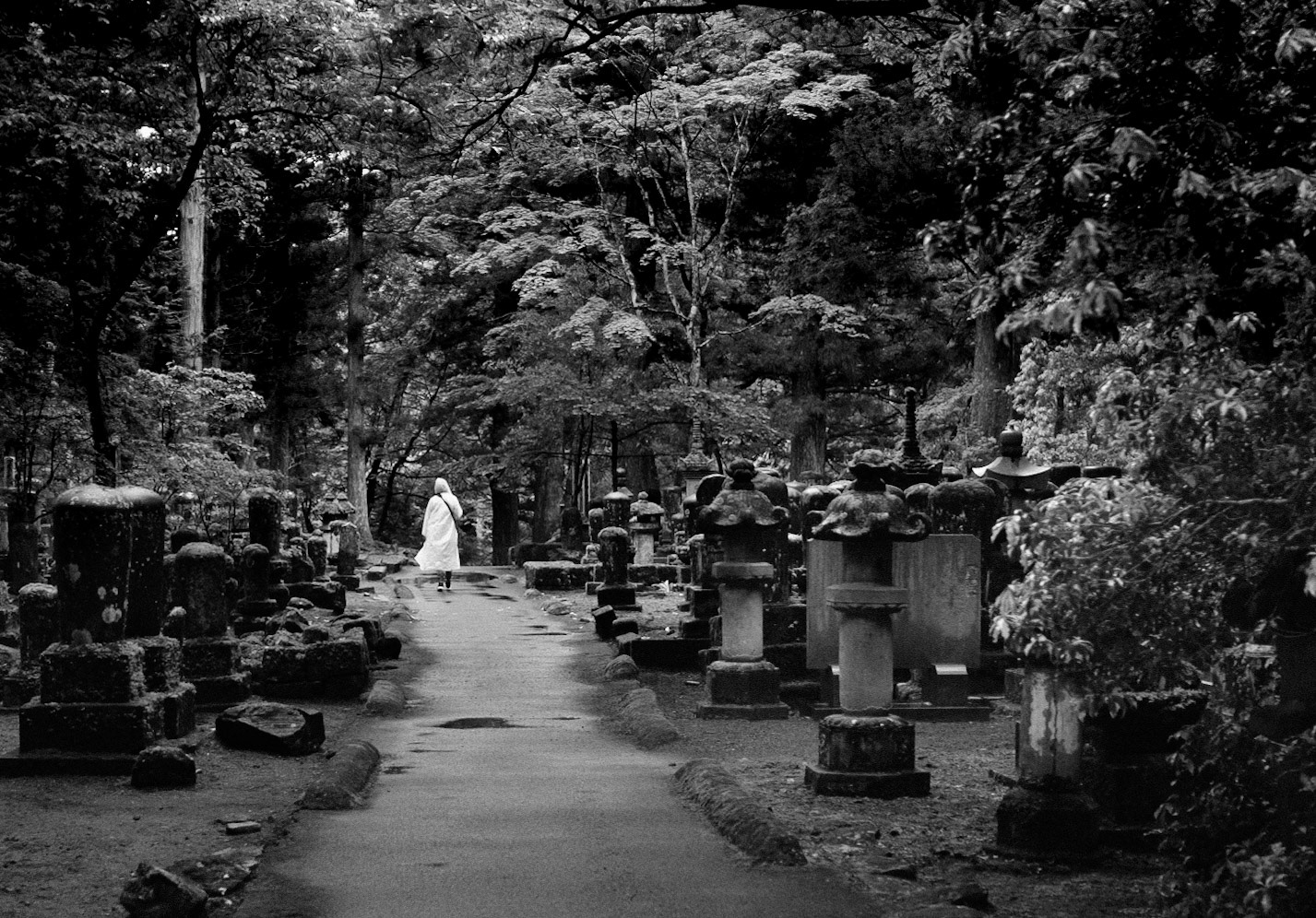 A Ghost Jizo at Kanmangafuchi Pass | Nikko