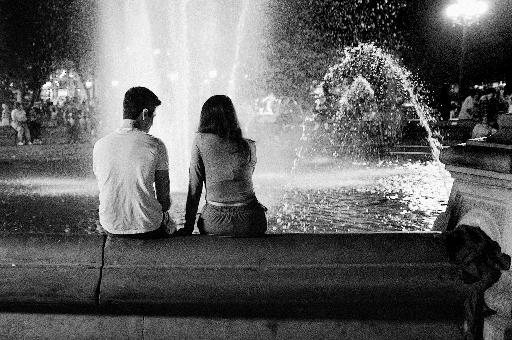 A Summer Night in the Washington Square