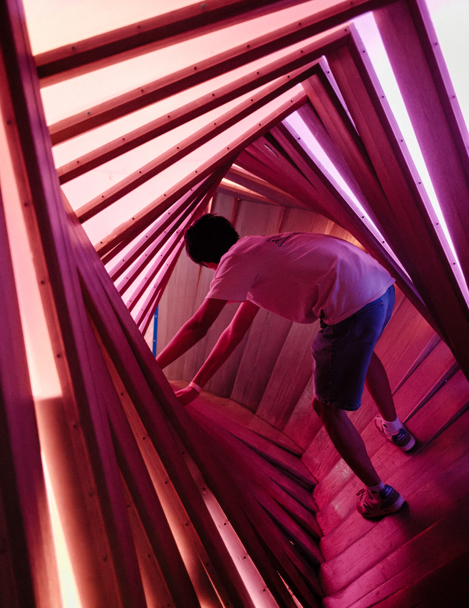 Bent Stairs, Meow Wolf