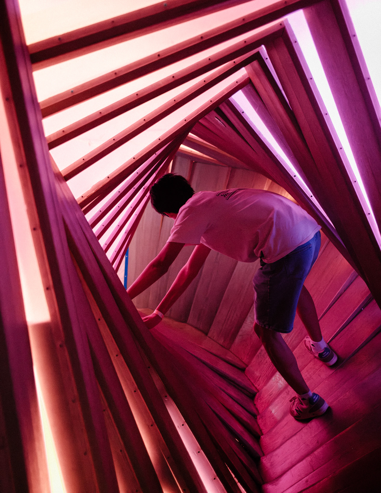 Bent Stairs, Meow Wolf