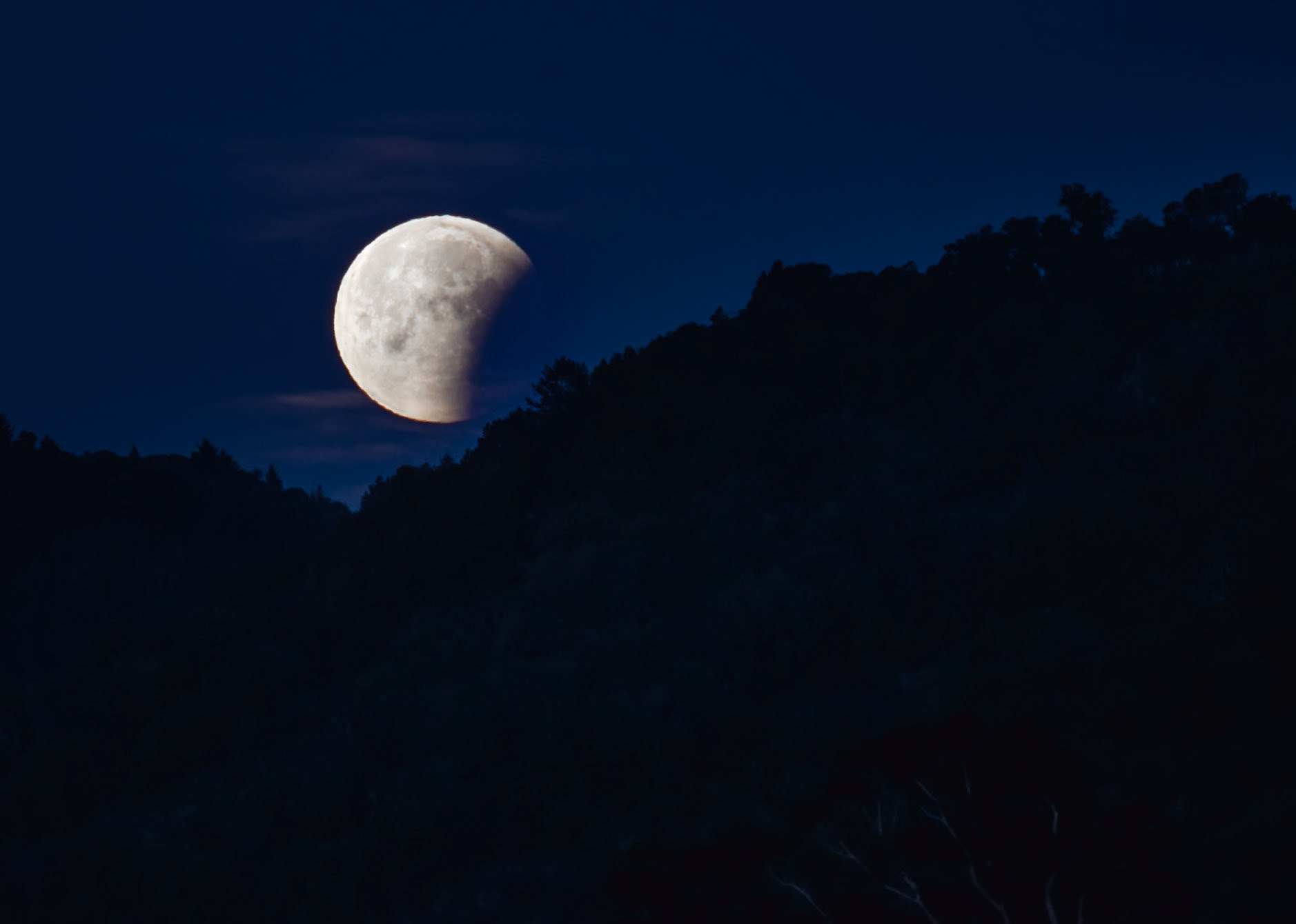 Moon Over Marin County
