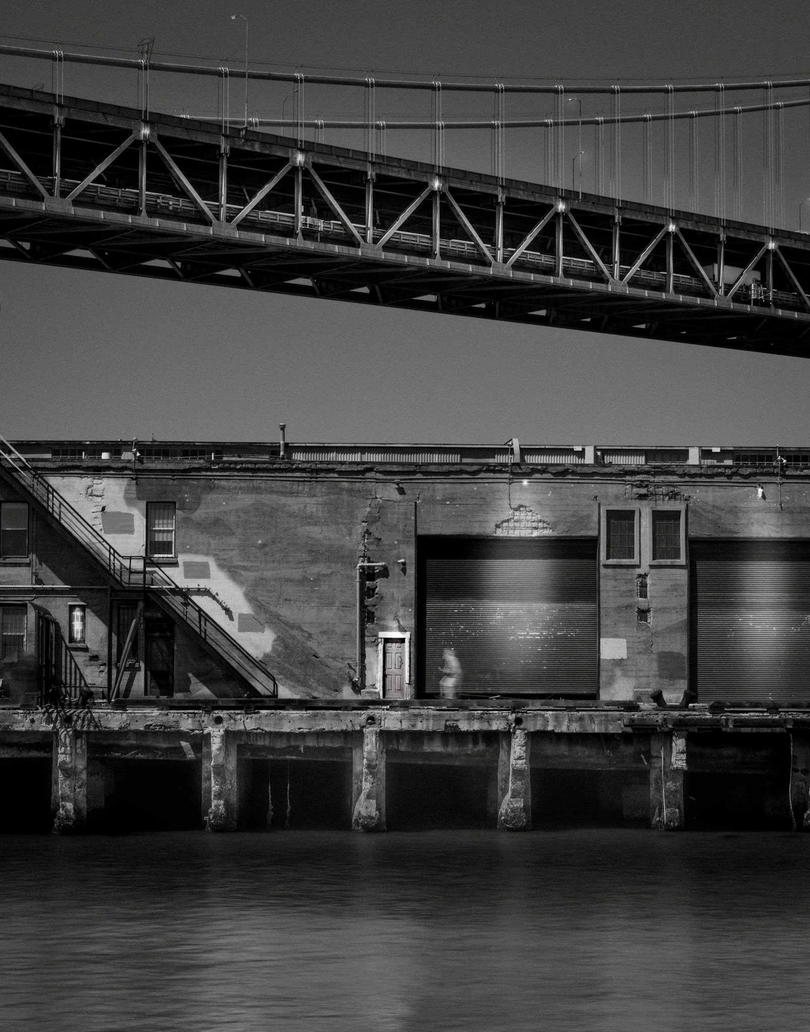 Make the Drop at the Door Beneath the Bridge