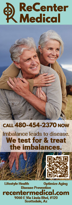 ReCenter Medical Ad for Magazine