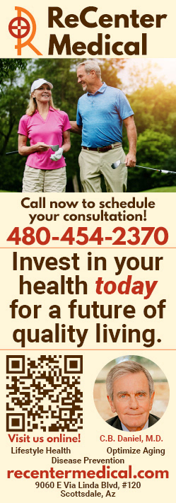 ReCenter Medical Ad for Magazine