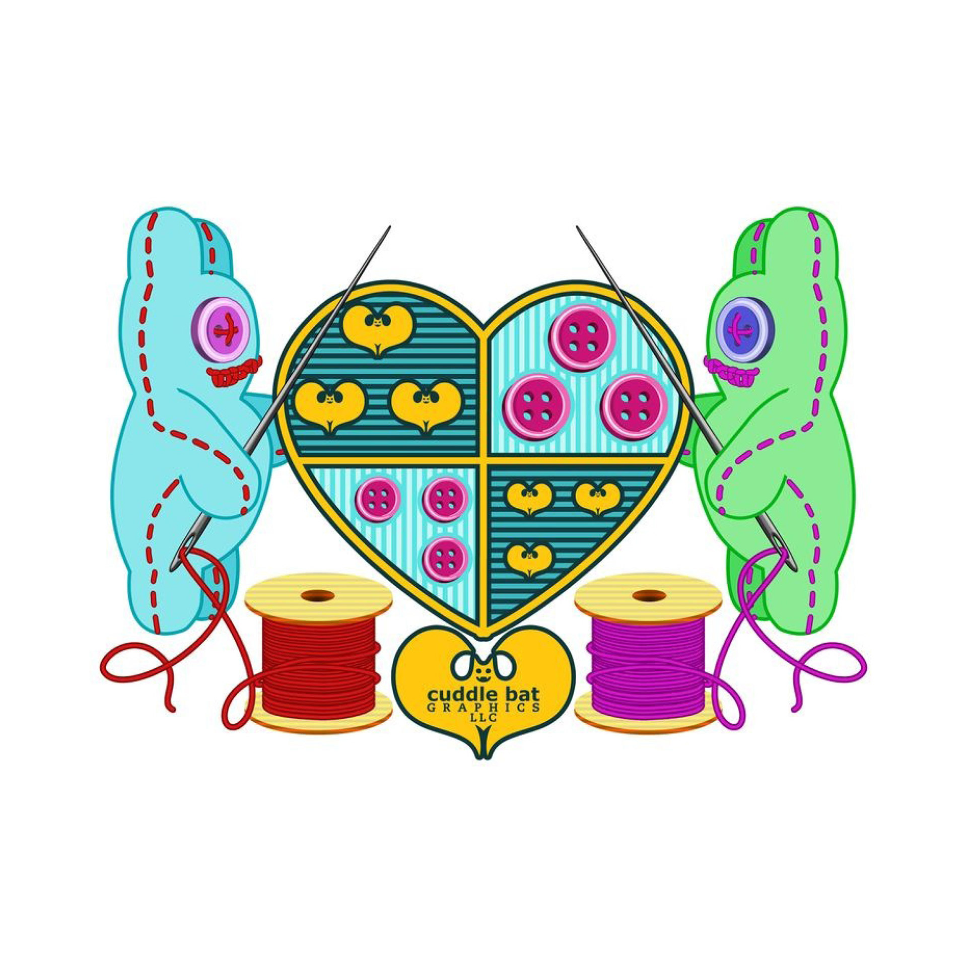 Cuddle Bat Graphics, LLC Standard Full Color