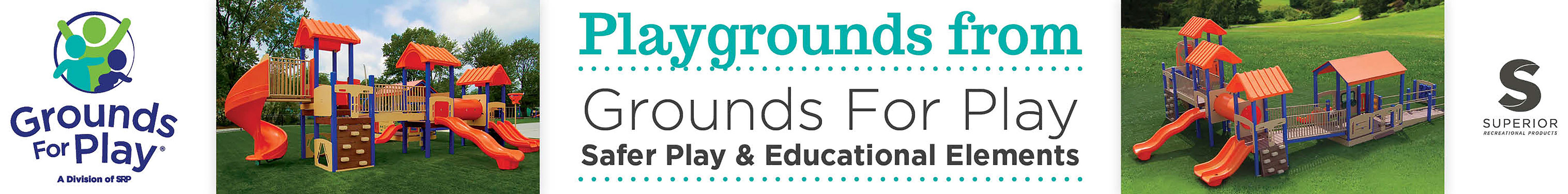 Grounds for Play Banner Web Ad for Header