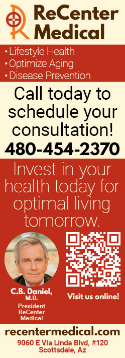 ReCenter Medical Ad for Magazine