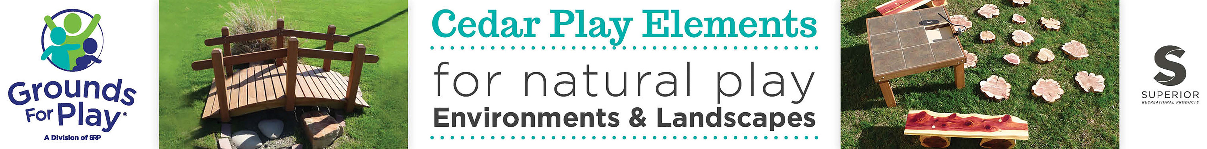 Grounds for Play Banner Web Ad for Header
