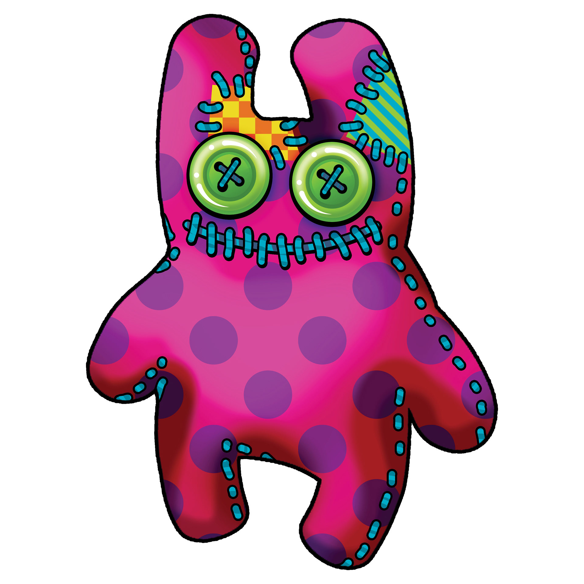 Cuddle Bat Graphics, LLC Peepa for Sticker