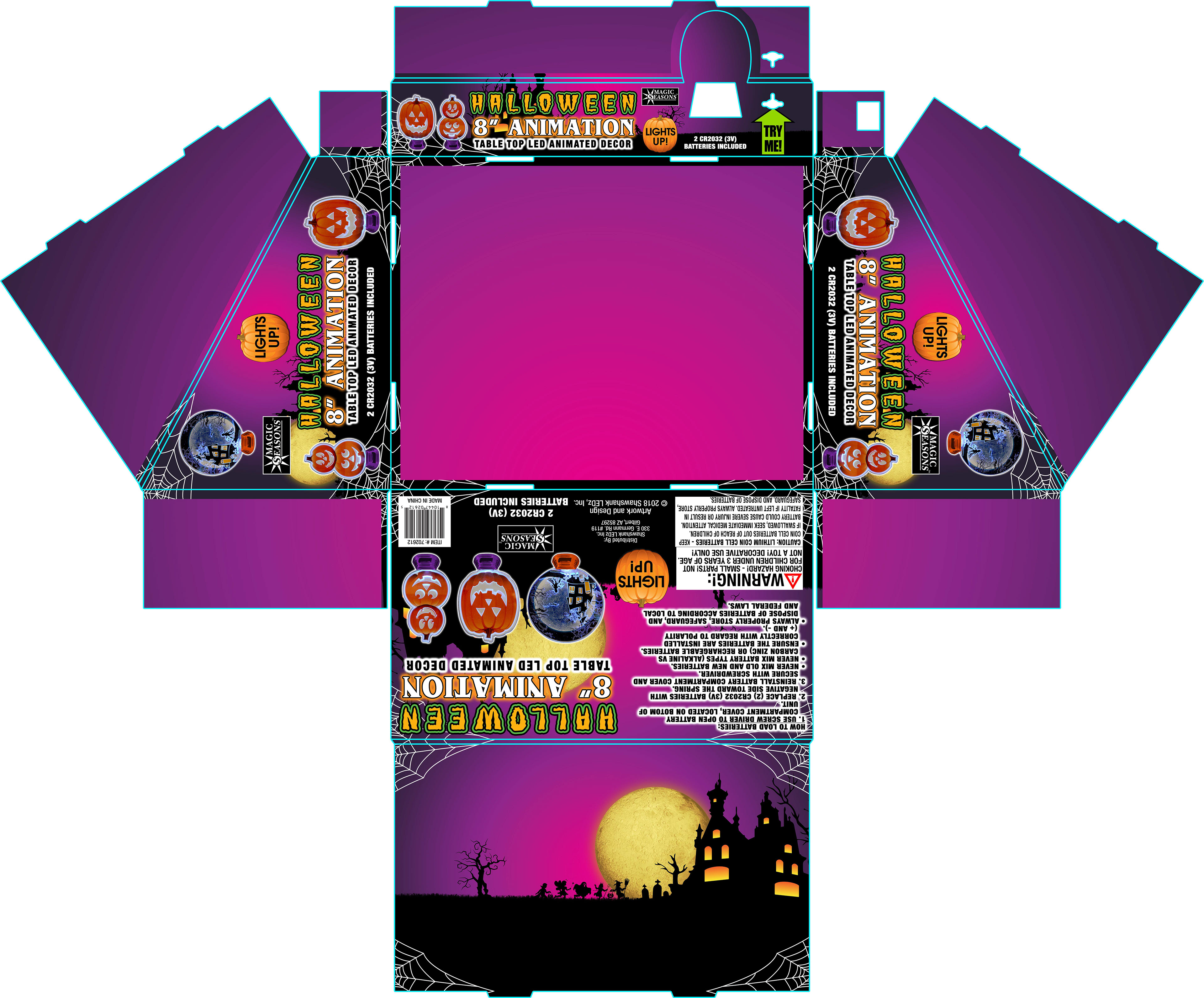 Halloween Decor Tray