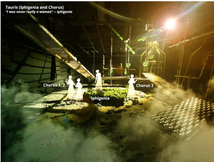 Iphigenia and her Daughters - Scale Model