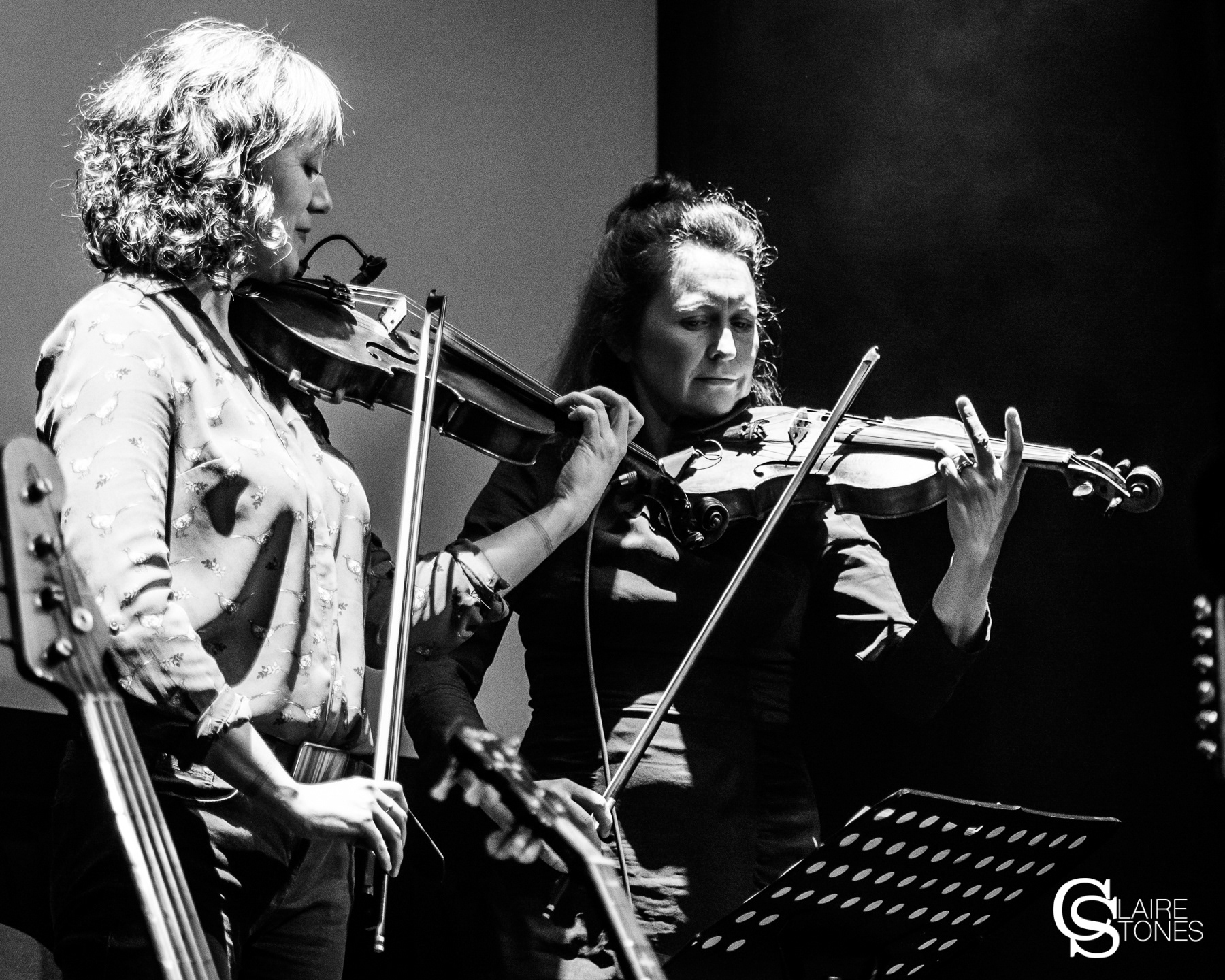 Emily Hall and Misha Law