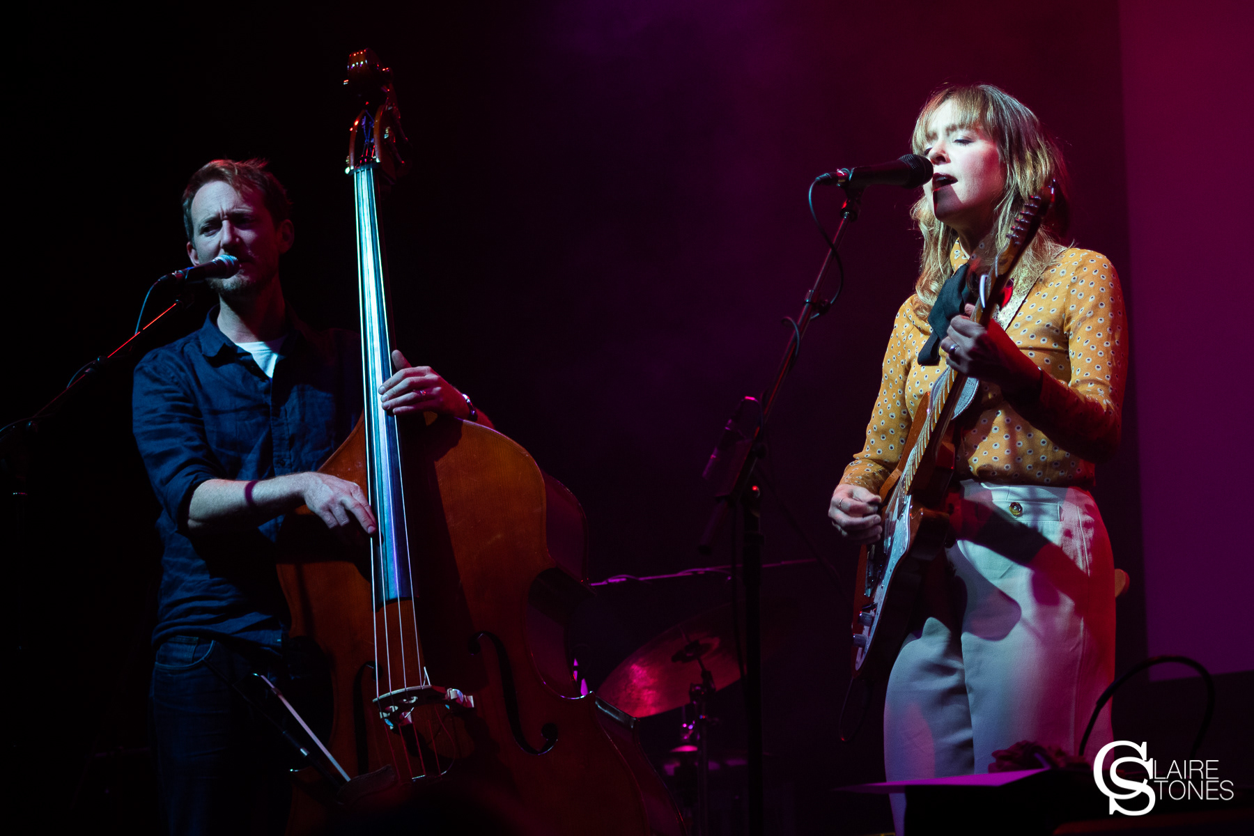 Lukas Drinkwater and Emily Barker