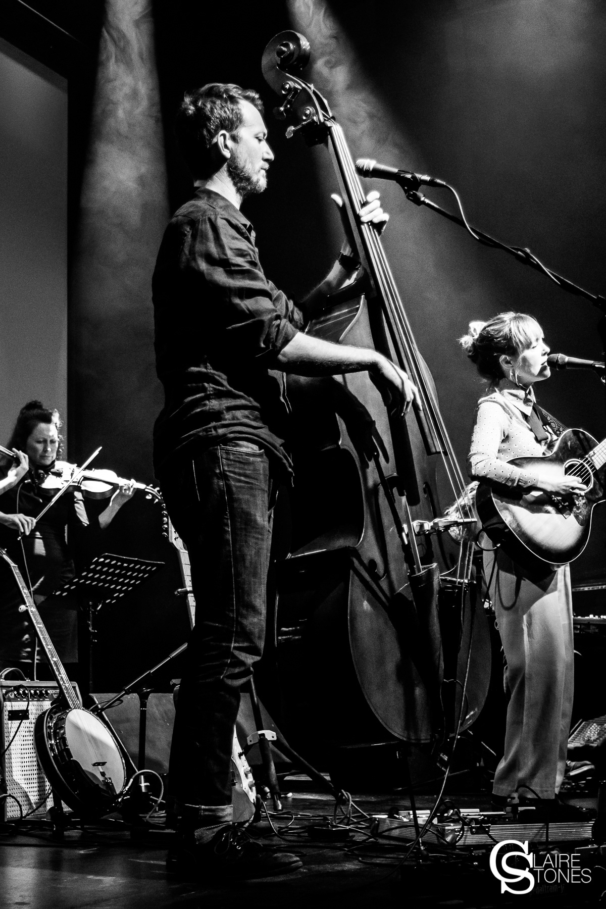 Lukas Drinkwater and Emily Barker