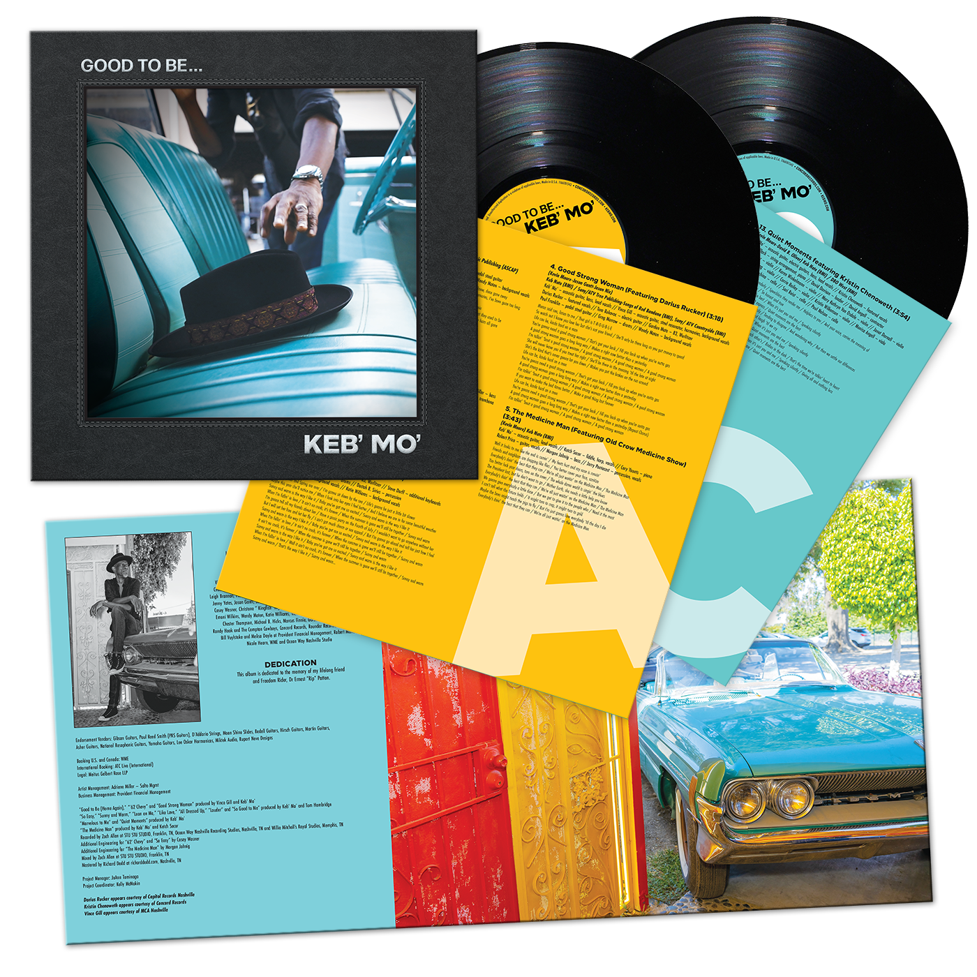 Keb' Mo' "Good To Be..." Album Design