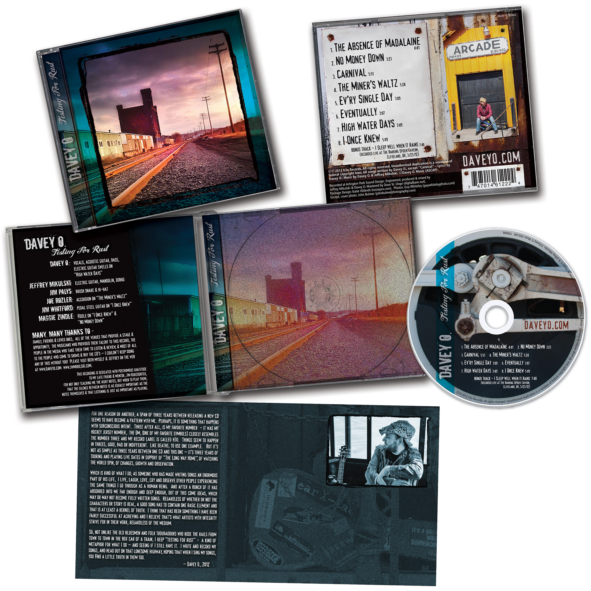 Davey O. CD Design