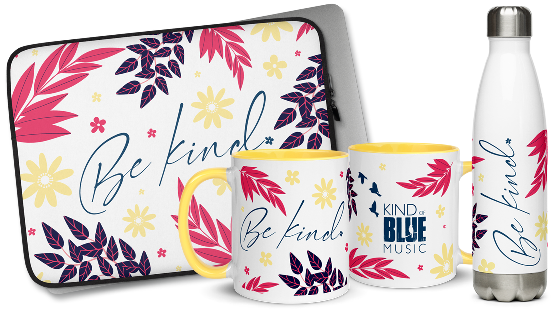 Be Kind Merch Line for Kind of Blue Music