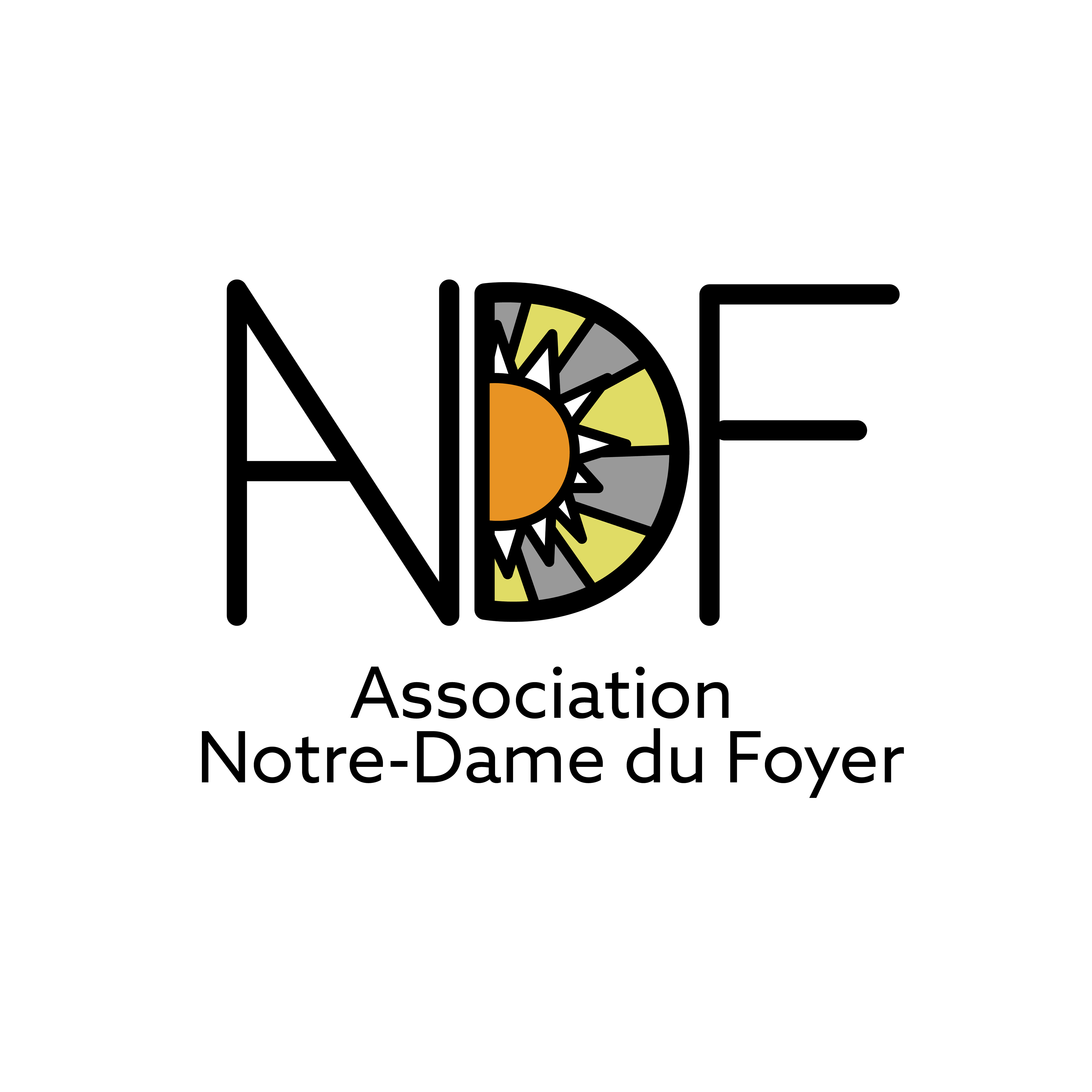 Logotype 2 pour Notre-Dame du Foyer