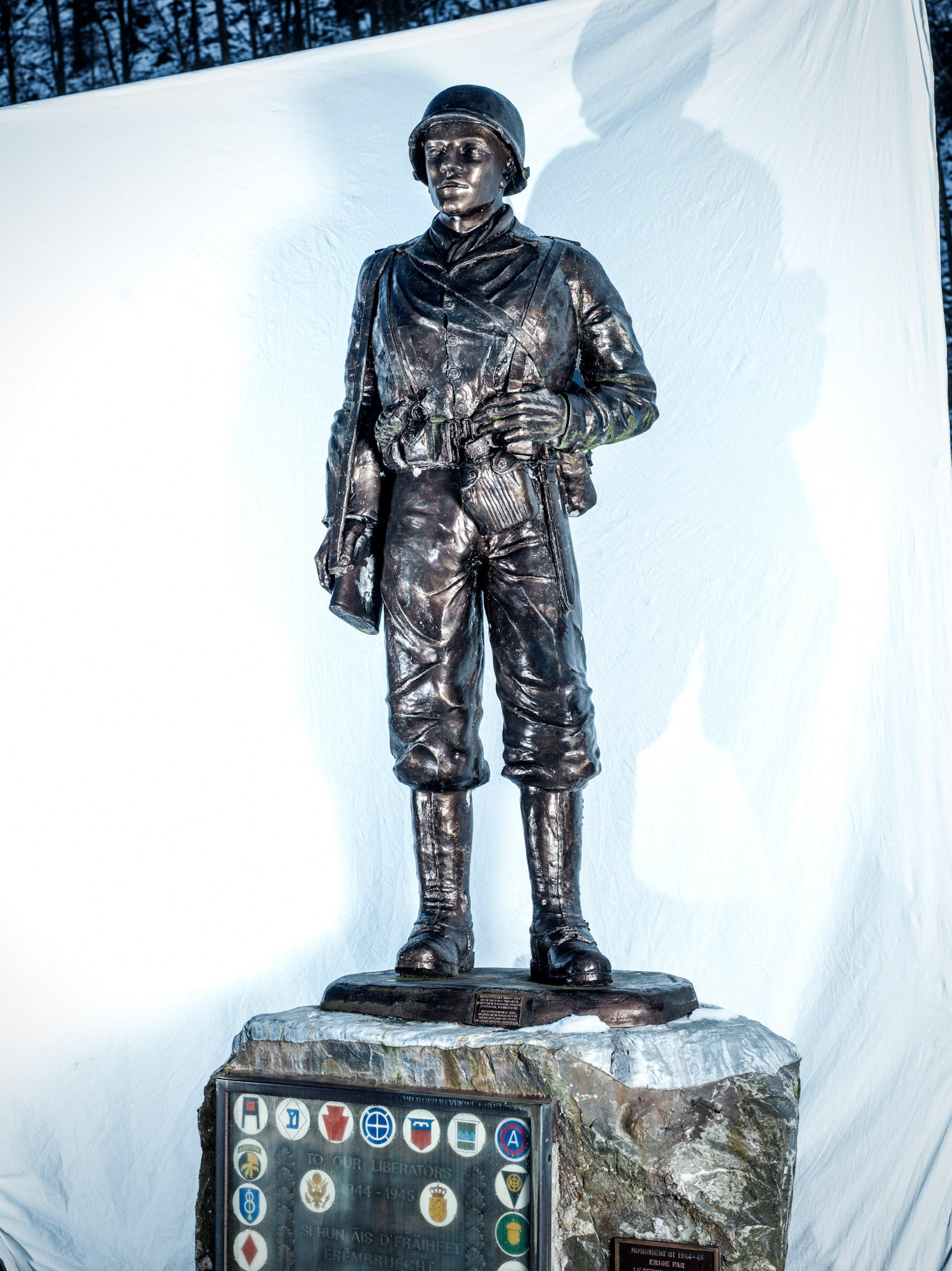 GI-monument in Clervaux (L)
