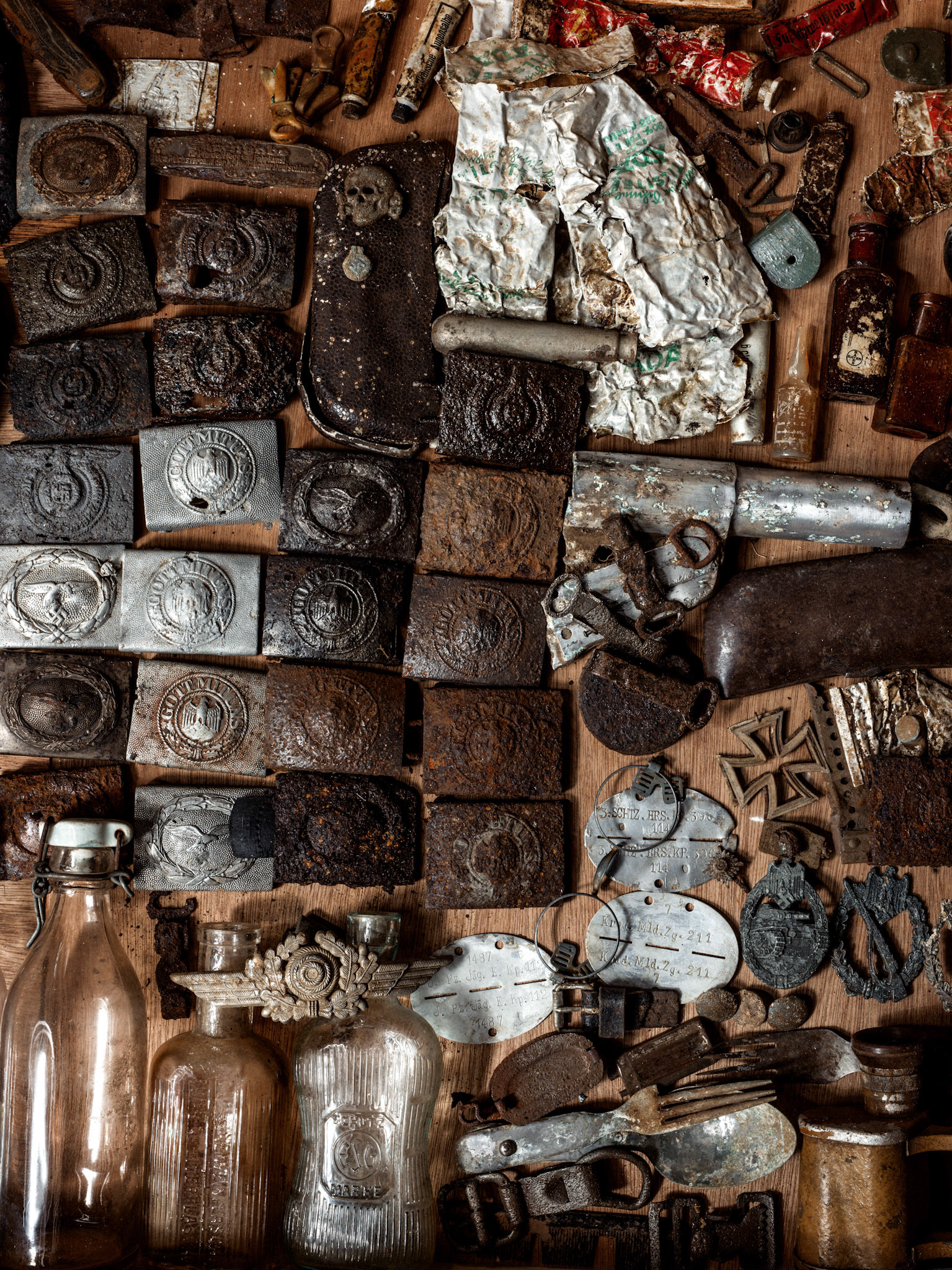 German artefacts at the Bulge Relics Museum in Joubieval (B)