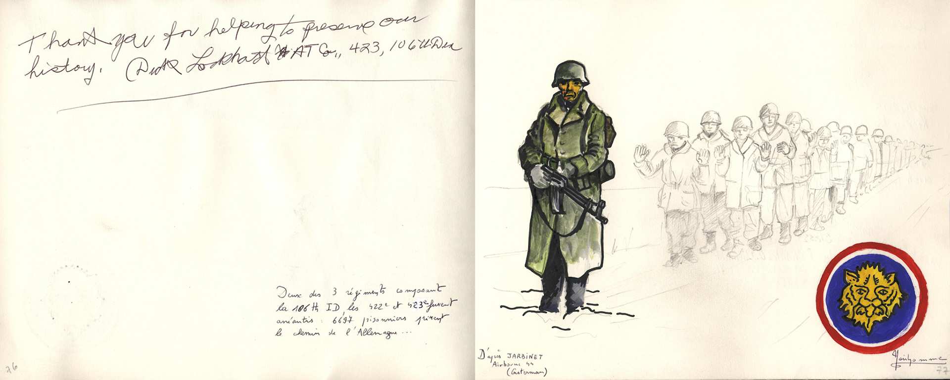 Guestbook at the Bulge Relics Museum in Jobieval (B)