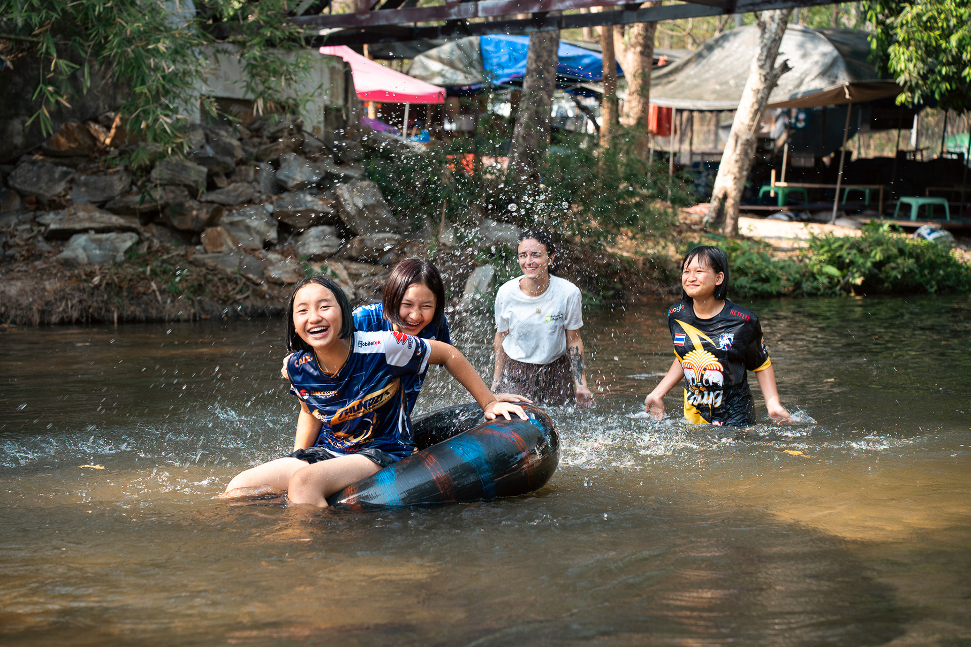 Enfants du Mékong - Province de Mae Hong Son (Thaïlande)
