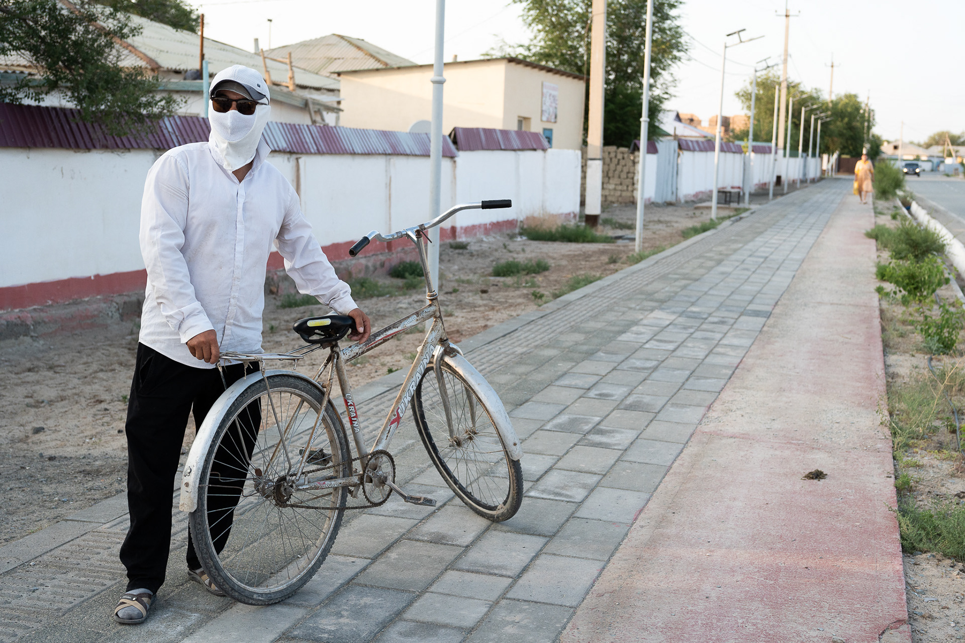 L'air respiré à Moynak est généralement chargé en sable et en sel, ce qui provoque des problèmes respiratoires