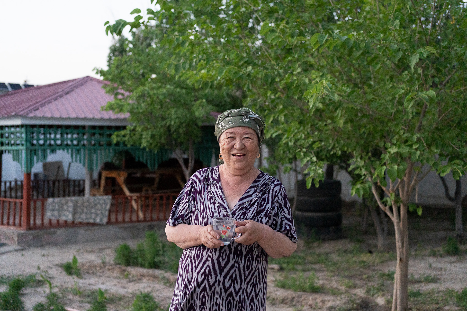 Bibi Sara se souvient des croisières qu'elle et son mari faisaient sur la mer d'Aral