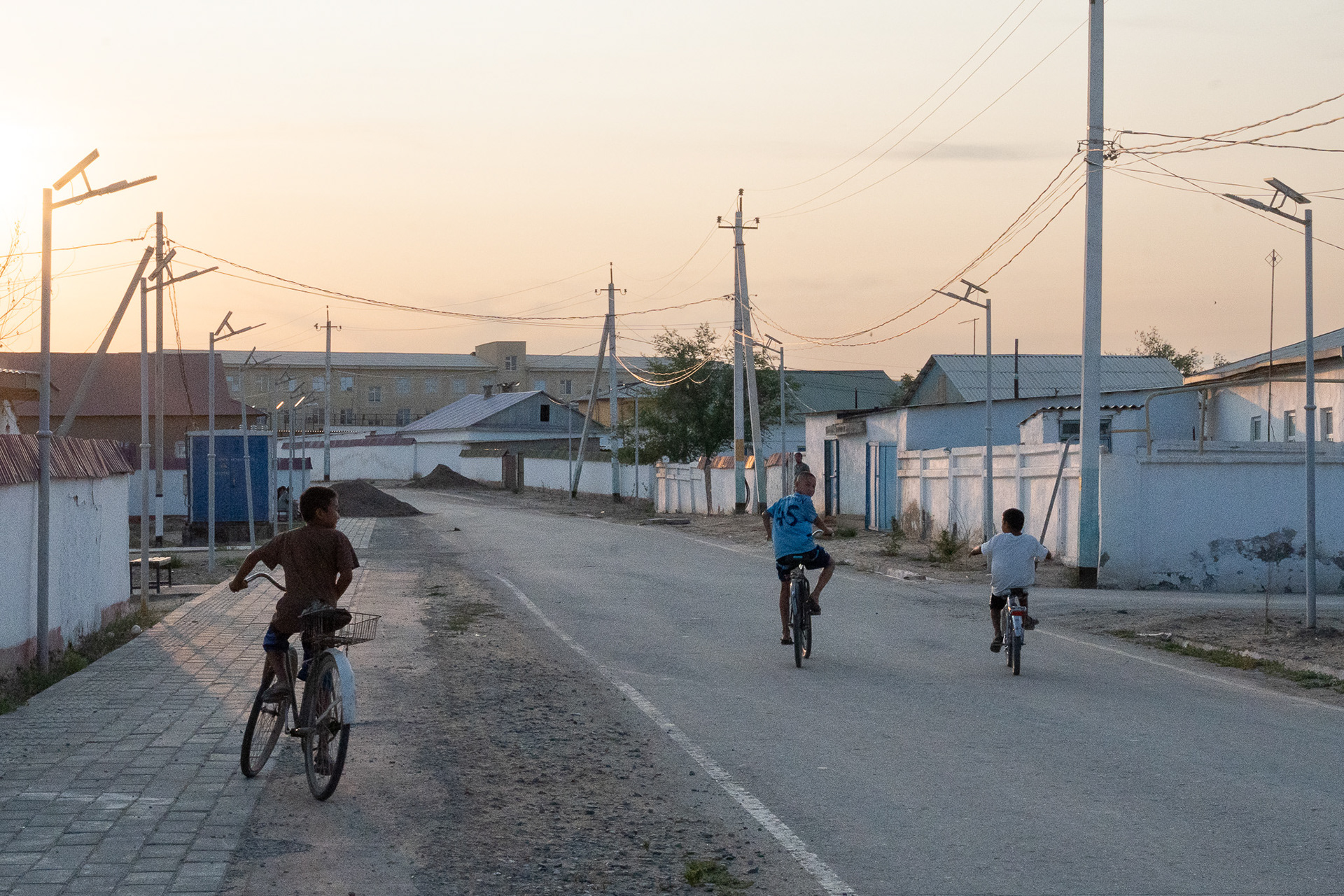 Dans les rues de Moynak