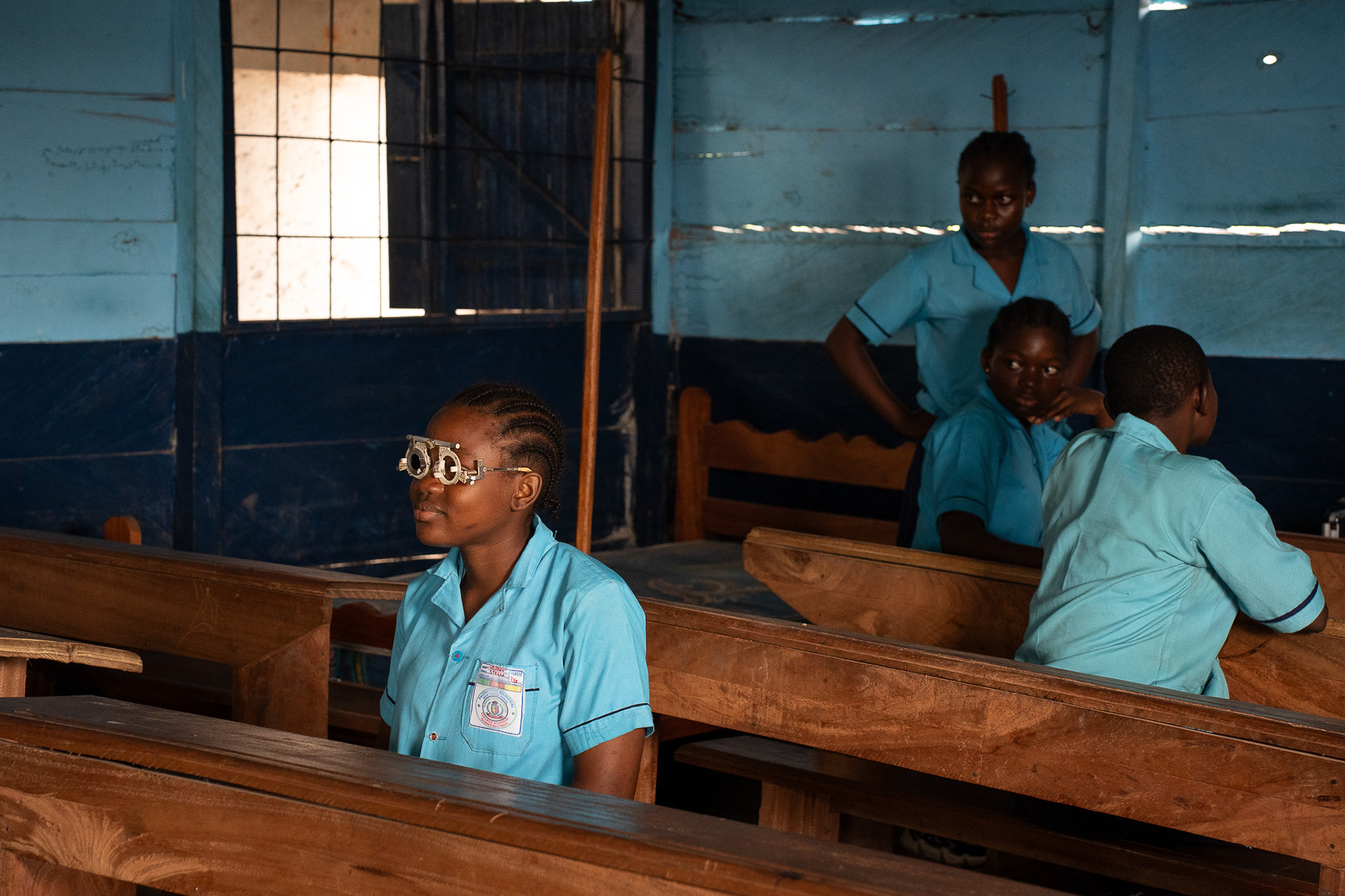 Action de dépistage ophtalmologique de l'hôpital Saint Jean de Malte à Njombé (Cameroun)