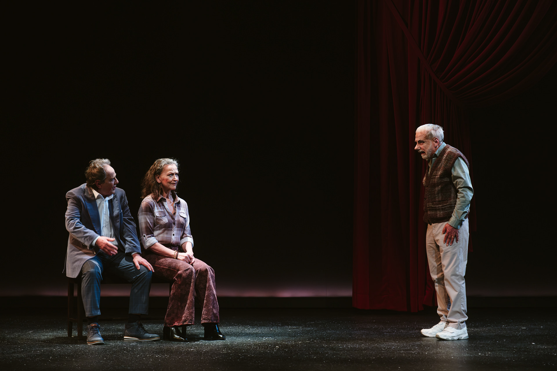 Jacques Girard, Sylvie Drapeau, Jacques Leblanc © Stéphane Bourgeois