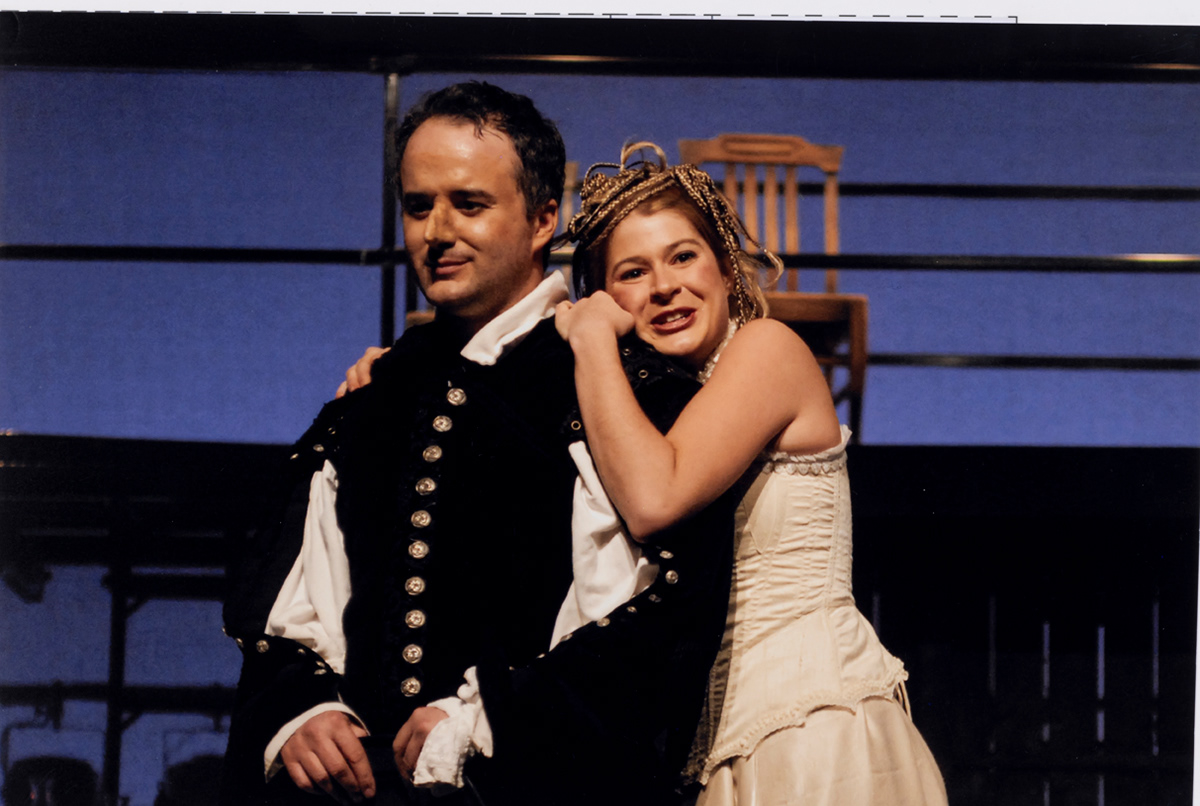 Hugues Frenette (Cyrano) Maryse Lapierre © Louise Leblanc