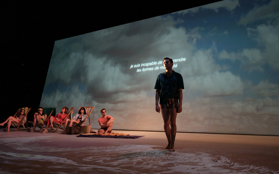 Fire Island II : Noémie O'Farrell (Sylvie Riopelle) Audrée Southière (Yseult Riopelle) Luc Picard (Jean Paul Riopelle) Anne-Marie Cadieux (Joan Mitchell) Philippe Thibault-Denis (Vincent Warren) Gabriel Lemire (Frank O'Hara) © Danny Taillon