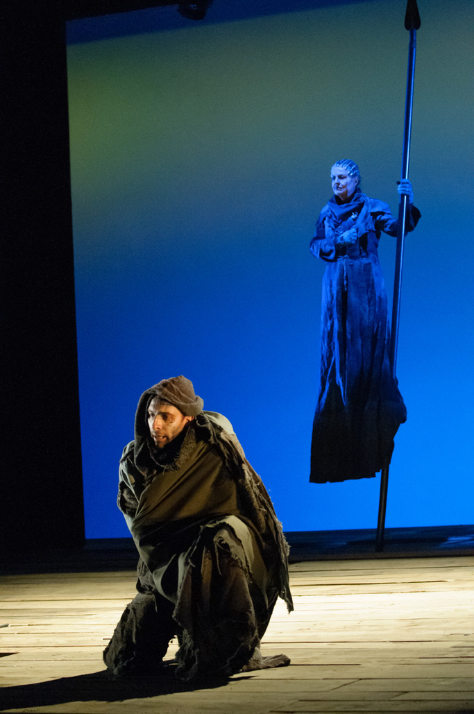 Christian Michaud (Ulysse) Paule Savard (Athéna) © Vincent Champoux