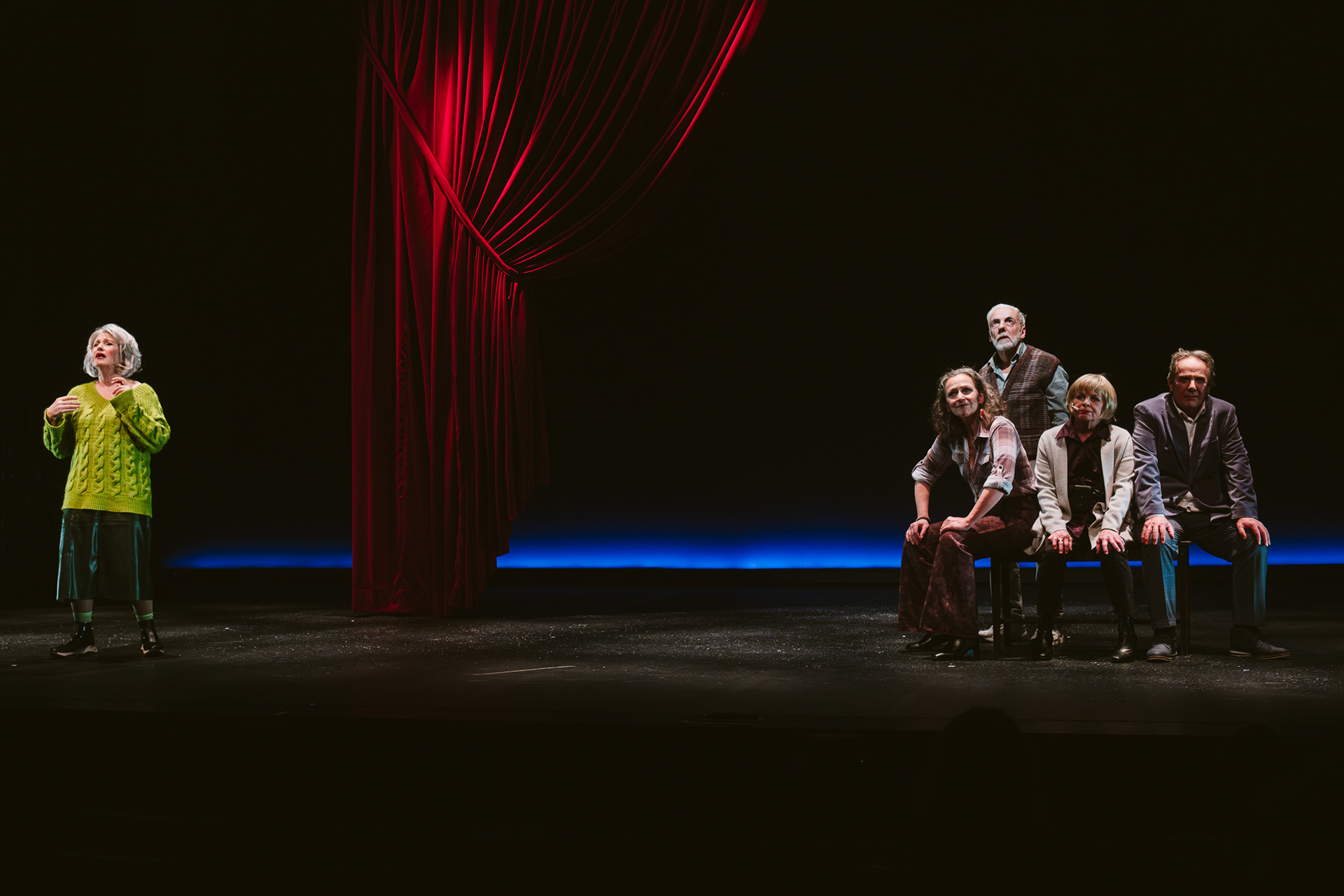 Linda Sorgini, Sylvie Drapeau, Jacques Leblanc Marie Gignac, Jacques Girard © Stéphane Bourgeois