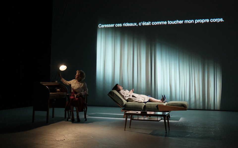 Violette Chauveau (Edrita Fried) Noémie O'Farrell (Joan Mitchell) © Danny Taillon