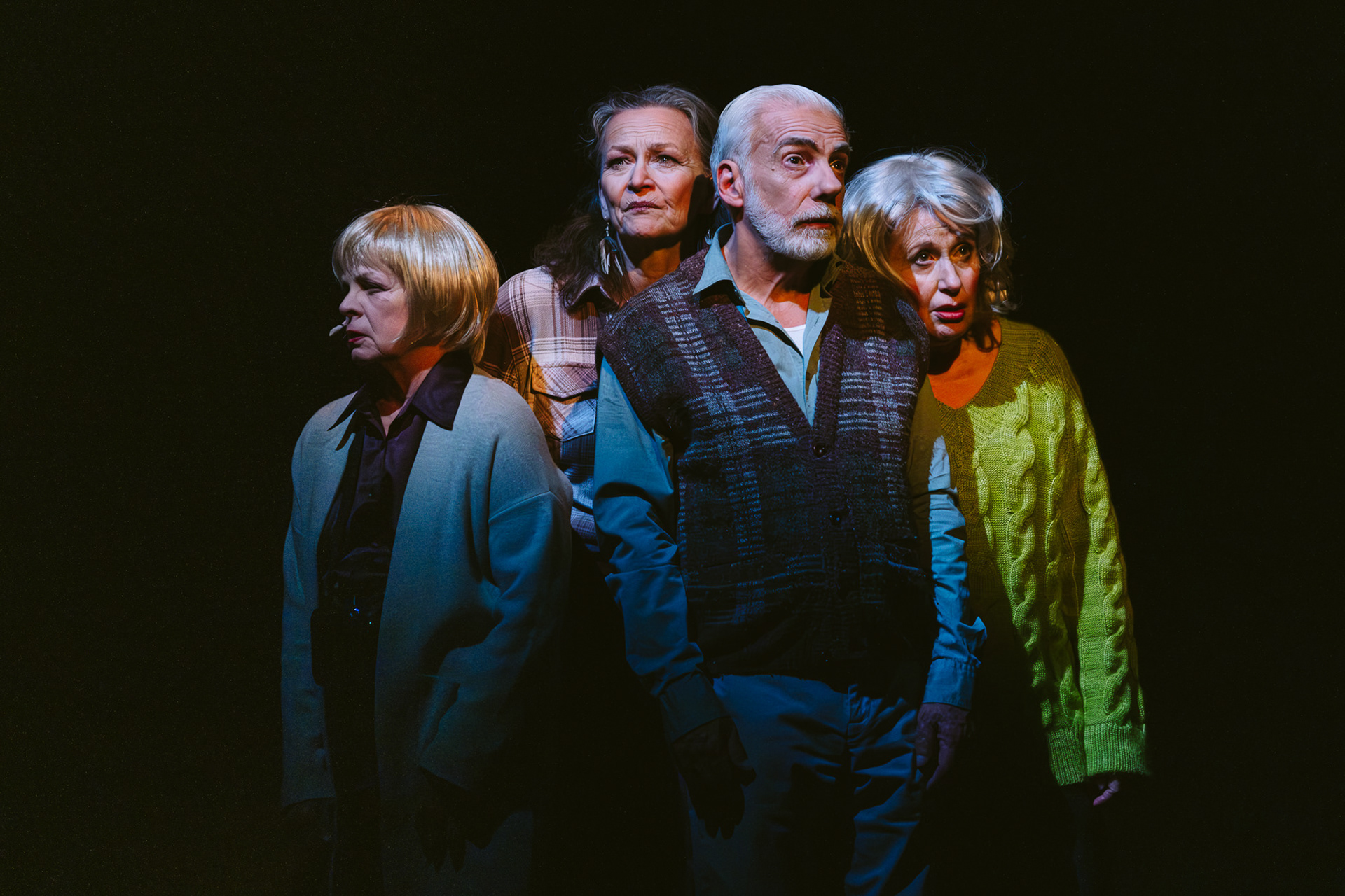 Marie Gignac, Sylvie Drapeau, Jacques Leblanc, Linda Sorgini © Stéphane Bourgeois