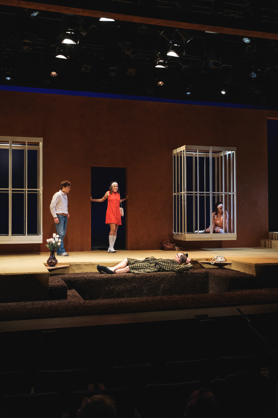 Jean-Denis Beaudoin (Claude) Claude Breton (Mariette 1) Ariel Charest 9Mariette 2) © Stéphane Bourgeois