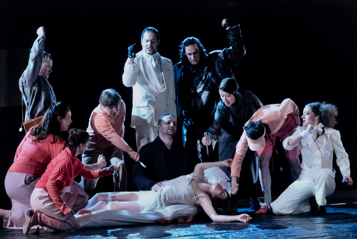 Bertrand Alain (Amable George) Marie-Josée Bastien (Sarah Loye) Marjorie Vaillancourt (Jeannette Durand) Réjean Vallée (Ruthel), Jean-Sébastien Ouellette (Fortunat Leszwick), Frédérick Bouffard (Croufandié) Hugues Frenette (Donatien Marcassilar), Klervi Thienpont (Edith Luel) Véronika Makdissi-Warren (Eudes Levert), Steve Gagnon (Telty), Eva Daigle (Catherine Tayet) © Louise Leblanc