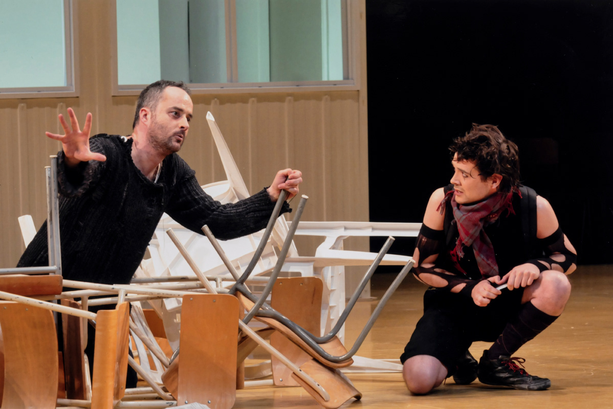 Hugues Frenette (Donatien Marcassilar) Steve Gagnon (Fabrice Singmond) © Louise Leblanc